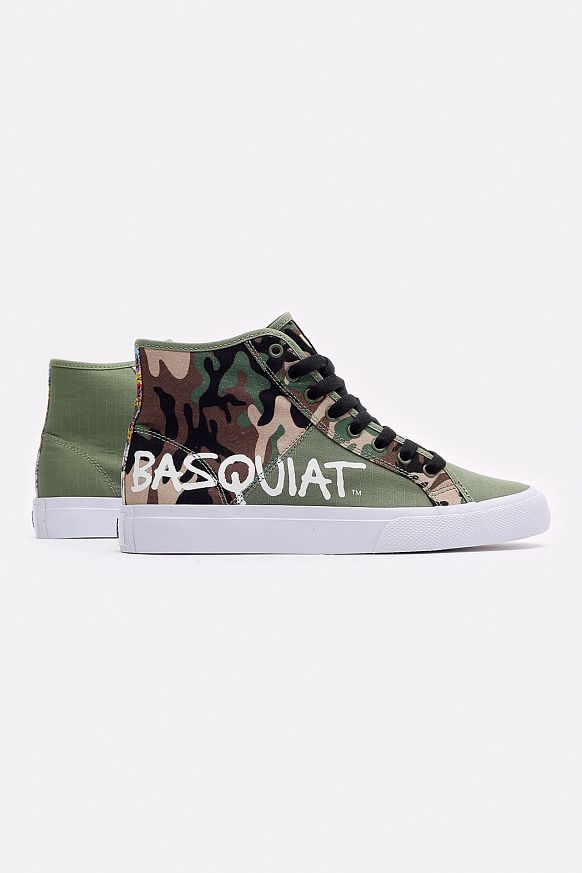 Мужские кроссовки DC SHOES BASQ Manual Hi (ADYS300687-BLM-BLM)
