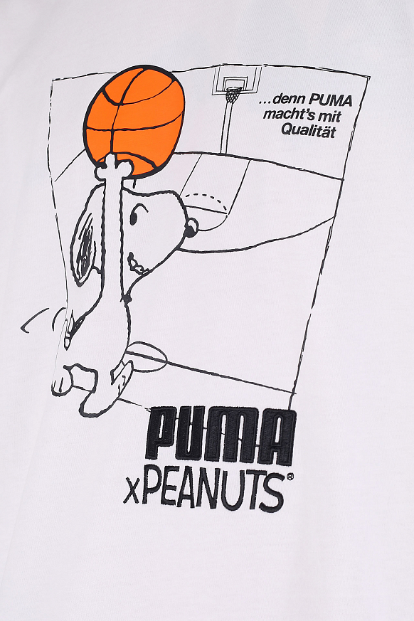 Мужская футболка PUMA x Peanuts Tee (53061602) - фото 3 картинки