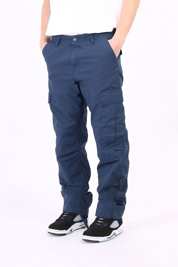 Мужские брюки Carhartt WIP Regular Cargo Pant (I015875-admiral)