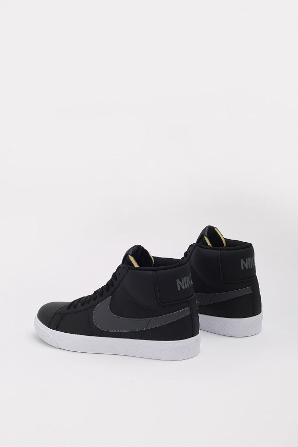 Мужские кроссовки Nike SB Zoom Blazer Mid ISO (CV4284-001) - фото 4 картинки