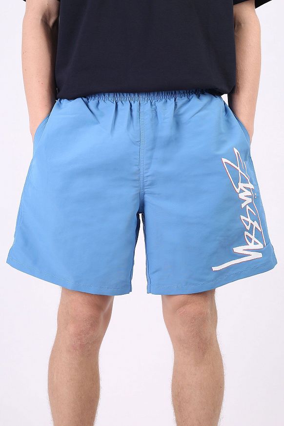 Мужские шорты Stussy Smooth Stock Water Short (113133-blue) - фото 2 картинки