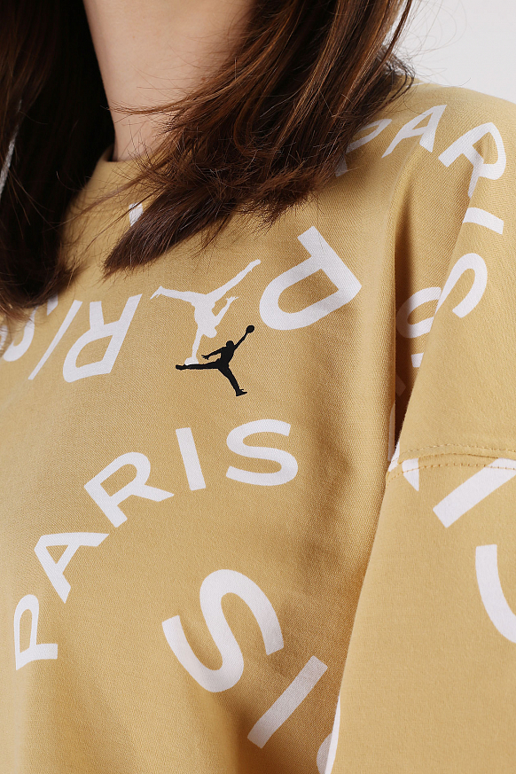 Женская футболка Jordan Paris Saint-Germain Boxy Short-Sleeve T-Shirt (CU5696-723) - фото 2 картинки