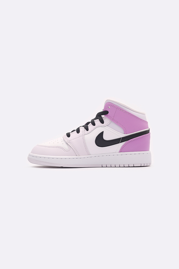 Женские кроссовки Jordan 1 Mid (GS) (DQ8423-501*) - фото 3 картинки