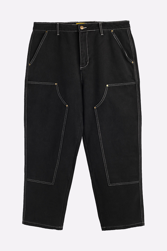 Мужские брюки Butter Goods Washed Canvas Double (Pants Washed Blk)