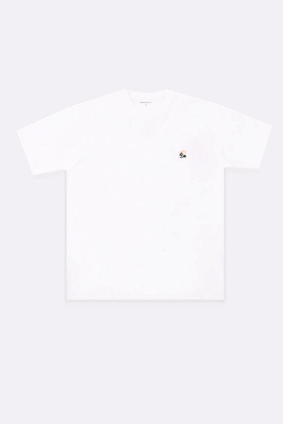 Мужская футболка Carhartt WIP S/S Big Buck T-Shirt (I032029-white)
