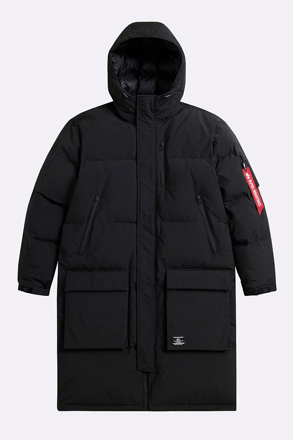 Мужская куртка Alpha Industries Long Puffer Parka (MJL53500C1-black)