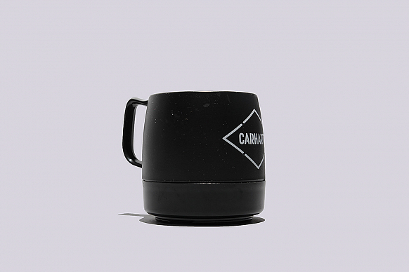 Кружка Carhartt WIP Stockable Insulated Mug (L023239-black) - фото 2 картинки
