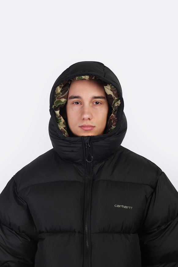 Мужская куртка Carhartt WIP Toronto Jacket (I033920-black/green) - фото 6 картинки
