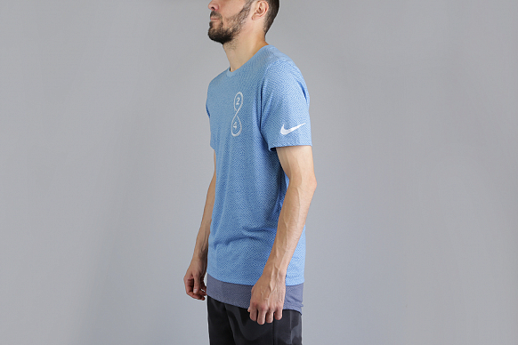 Мужская футболка Nike Dry Kobe Basketball T-Shirt (921545-465) - фото 4 картинки