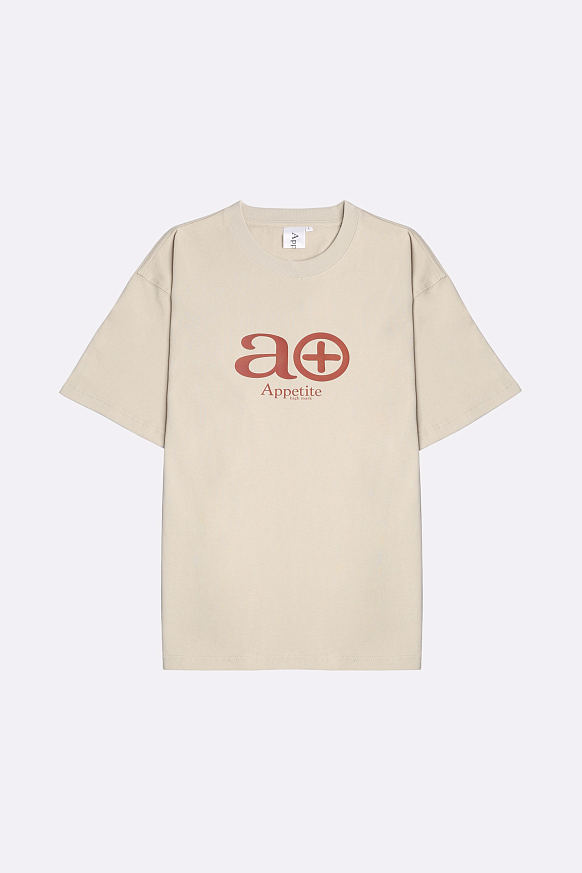 Мужская футболка Appetite High Mark Classic Logo Tee (Logo Bone White)