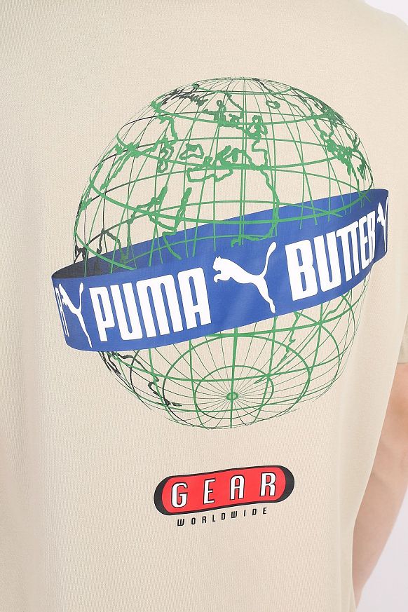 Мужская футболка PUMA x BG Graphic Tee (53405864) - фото 4 картинки