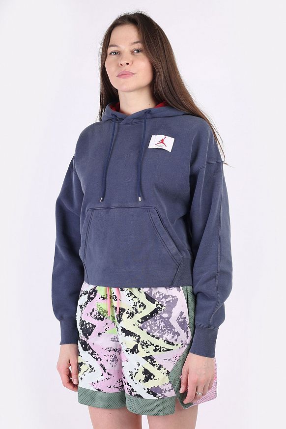 Женская толстовка Jordan Flight Fleece Hoodie (CV7737-410)