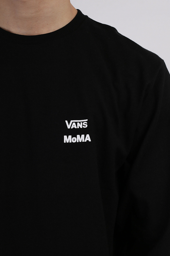 Мужской лонгслив Vans X MoMA Branded Long Sleeve (VA4RU51PJ) - фото 2 картинки
