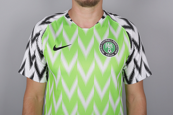 Мужская футболка Nike Nigeria (893886-100) - фото 2 картинки
