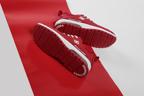 Женские кроссовки DC SHOES Vandium SE (ADJS200026-red/red) - фото 7 картинки