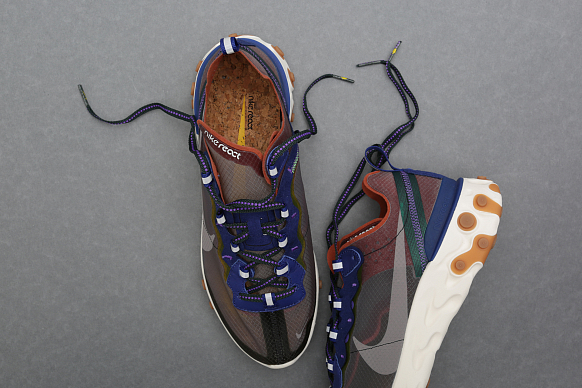 Мужские кроссовки Nike React Element 87 (AQ1090-200) - фото 4 картинки