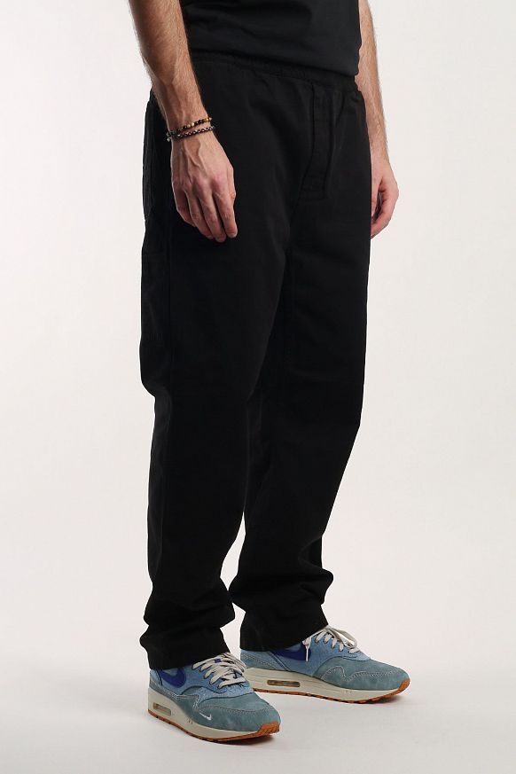 Мужские брюки Carhartt WIP Flint Pant (I029919-black) - фото 4 картинки