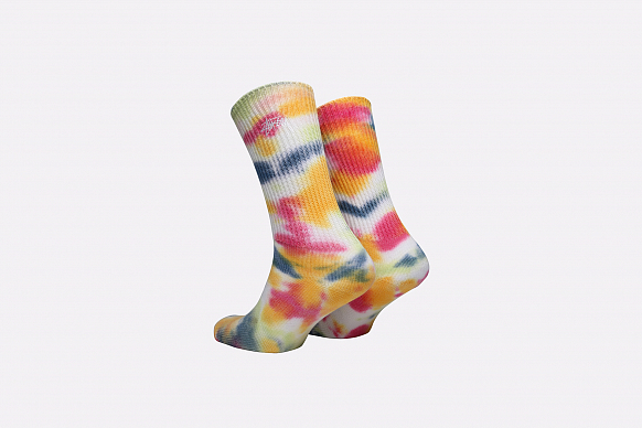 Мужские носки Stussy Tie DYE Socks (138661-pink) - фото 2 картинки