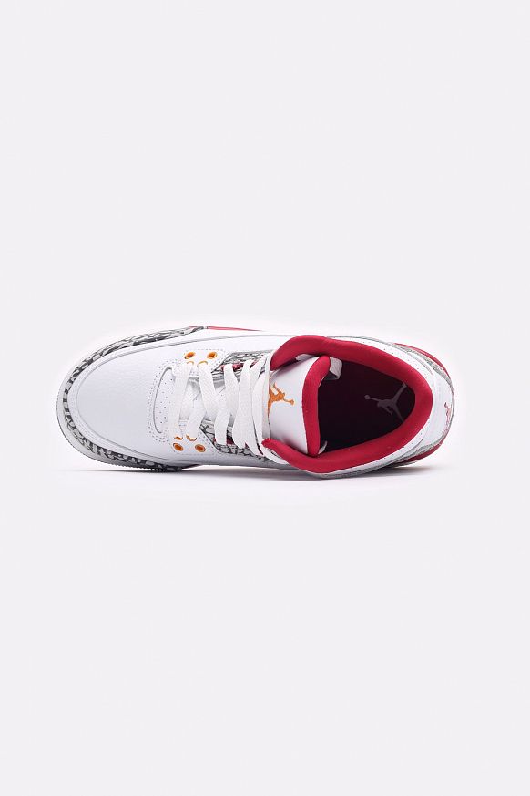 Женские кроссовки Jordan 3 Retro (GS) (398614-126) - фото 6 картинки