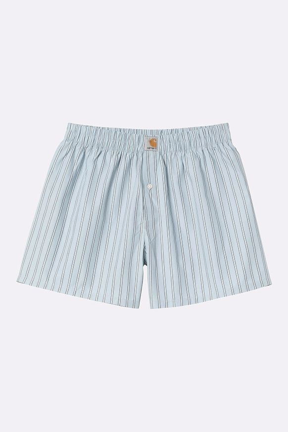 Мужские трусы-боксеры Carhartt WIP Cotton Boxer (I032355-blue fog)