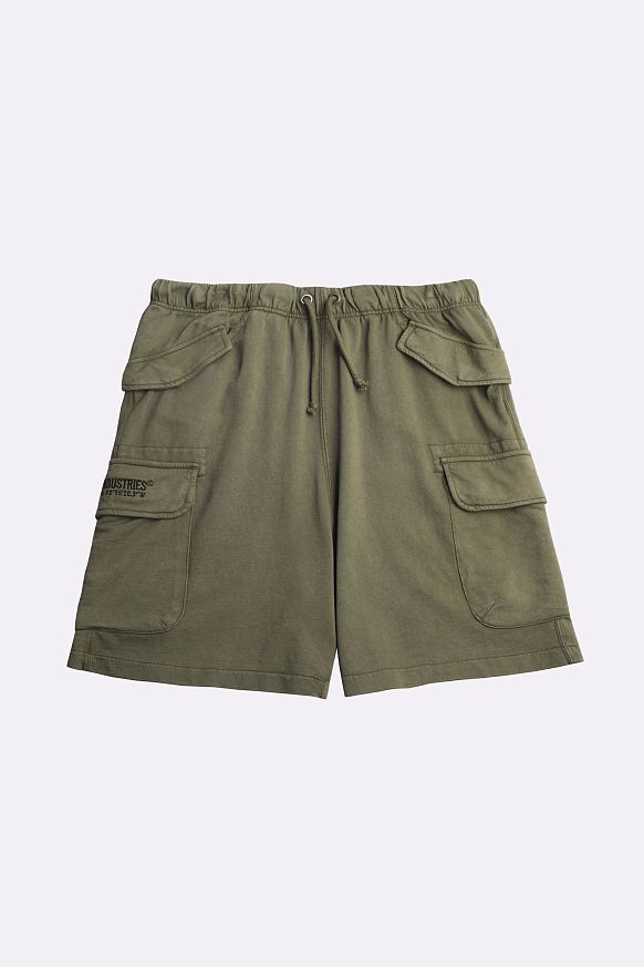 Мужские шорты Alpha Industries Terry Dyed Short (MBT55000C1-olive)