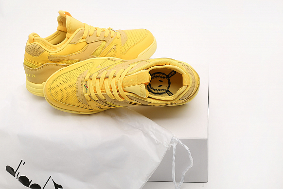 Мужские кроссовки Diadora D.Elite Paura (DR501176392-yellow utilit) - фото 4 картинки