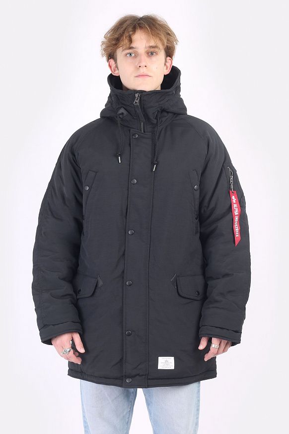 Мужская куртка Alpha Industries N-3B Altitude Mod Parka (MJN51500C1 black)