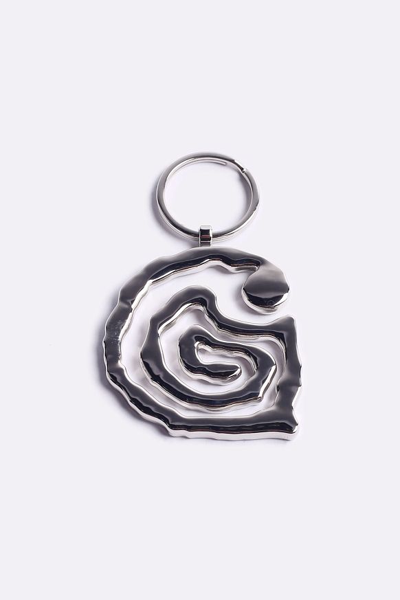 Брелок Carhartt WIP Helix Keychain (I035445 Silver)
