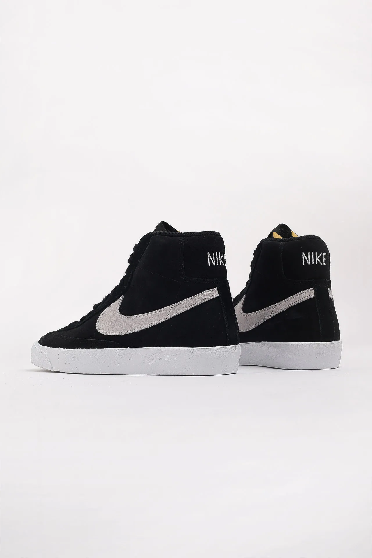 Nike blazer high suede black deals