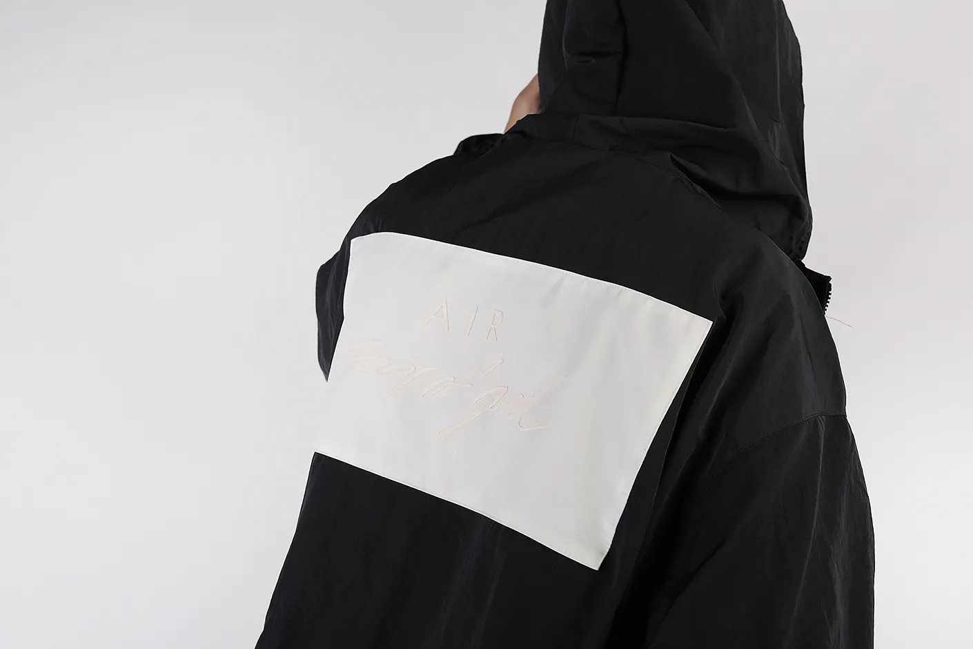 Nike fear of god hooded bomber on sale