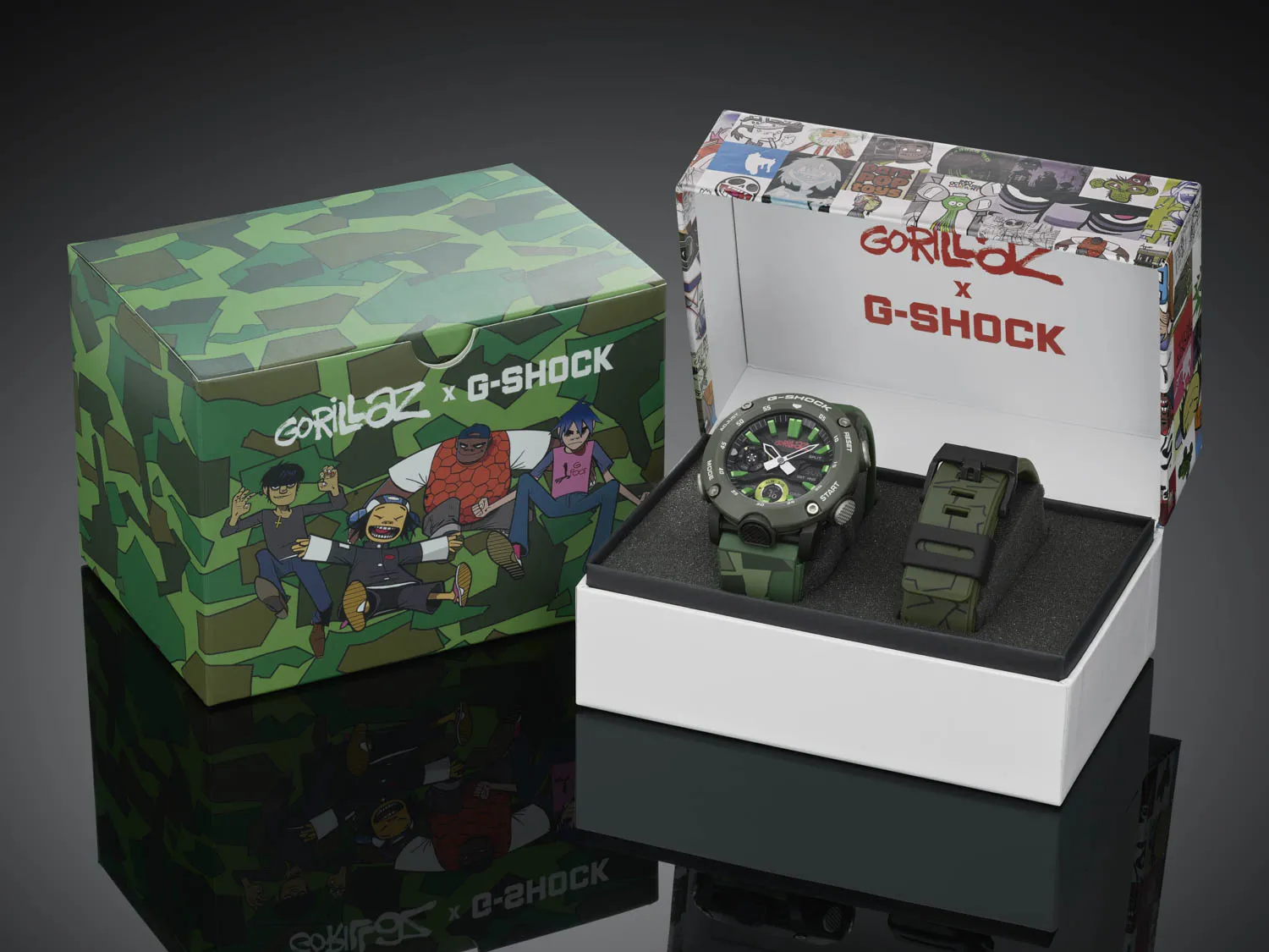 G Shock x Gorillaz Sneakerhead