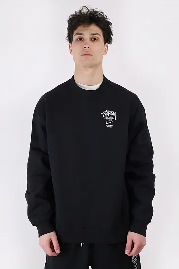Nike x stussy fleece crew new arrivals