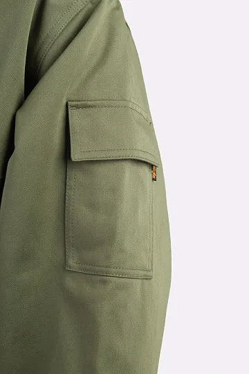 Mod jacket green top