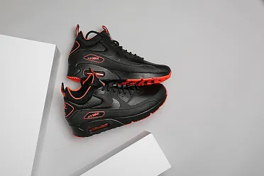 Nike air max 90 ultra mid winter red hot sale
