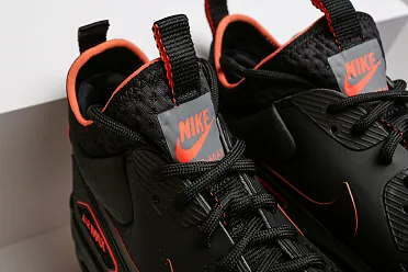 Nike air max 90 ultra mid winter black/orange discount
