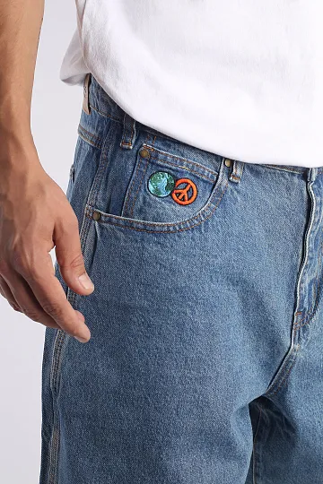 Butter Goods World Peace Denim Jeans World Peace washer indigo Sneakerhead