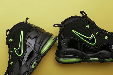 Nike air max uptempo 95 black volt cheap