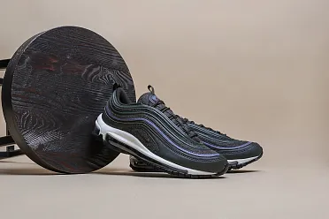 Nike air max 97 black white premium clearance