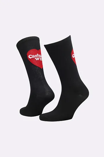 Carhartt WIP Heart Socks I032118 black Sneakerhead