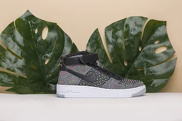 Nike air force 1 ultra flyknit szare shop