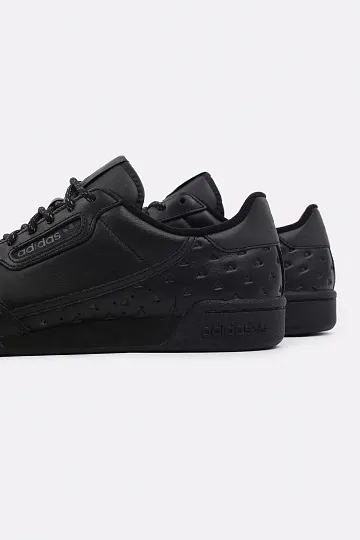 All black adidas continental 8 sales